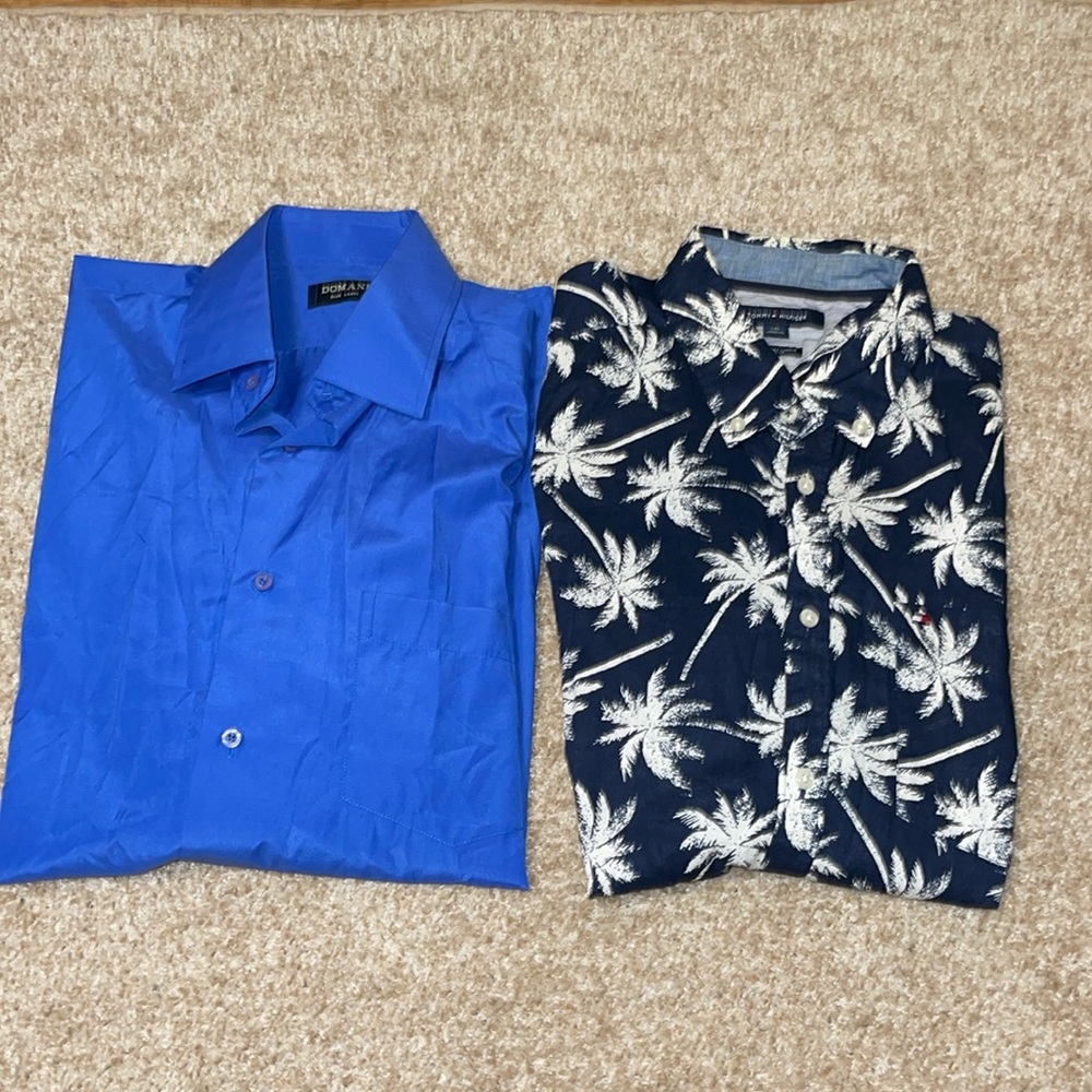 x1 Tommy Hilfiger x1 Domani Dress shirt🆕